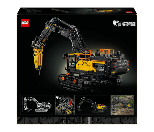 LEGO Technic 42215 Koparka Volvo ec500 hybrid - 1331709 - zdjęcie 10